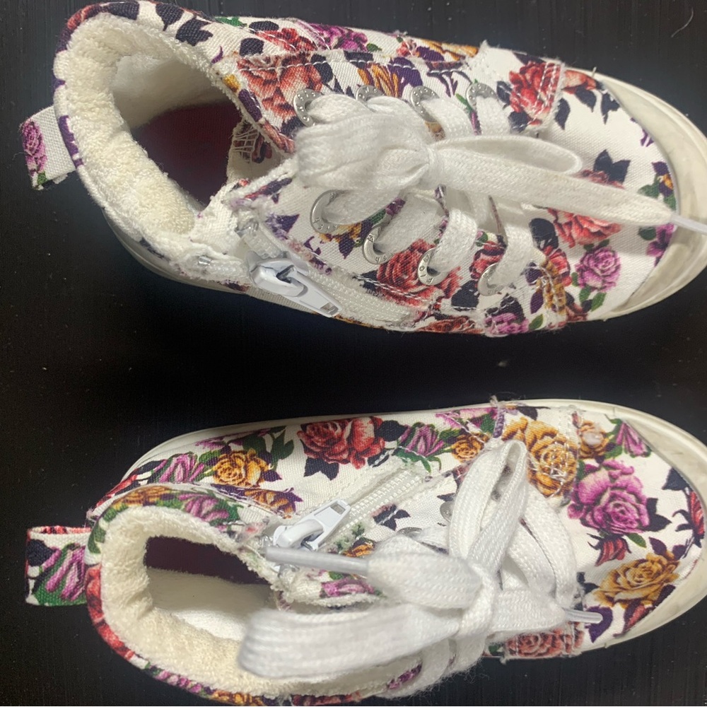 Blowfish Floral Canvas Sneakers with Vibrant Design